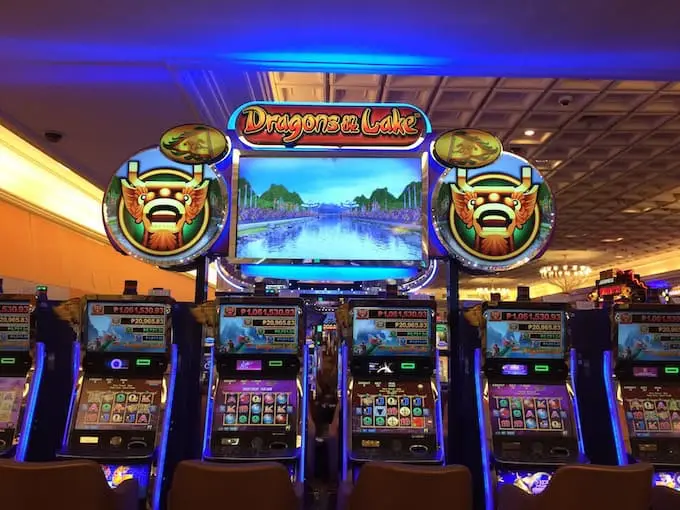 Bonus round triggered in a PH555 slot game